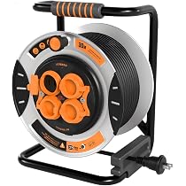 Amazon.co.jp: Masterplug コードリール 30m 延長コード屋外用 100V型